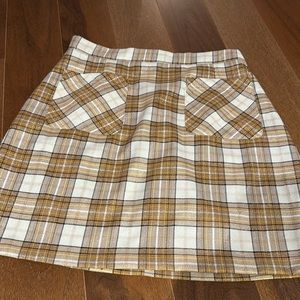 NWOT plaid skirt